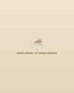 Ev yapımı limonata, Ayvalık Tadında Tost Evi